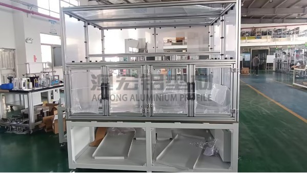 包裝產線卡料、粉塵超標？看食品廠如何用鋁型材防護罩破局