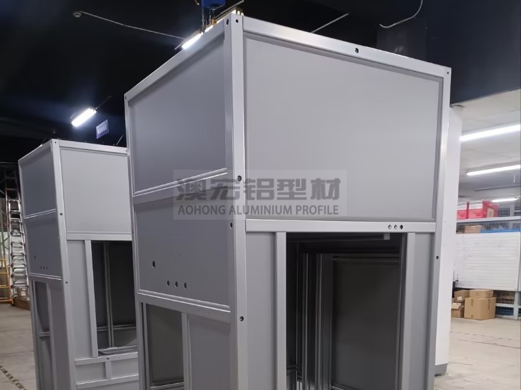 工業(yè)生產(chǎn)鋁型材架子安裝如何提升精度？-澳宏工業(yè)鋁型材