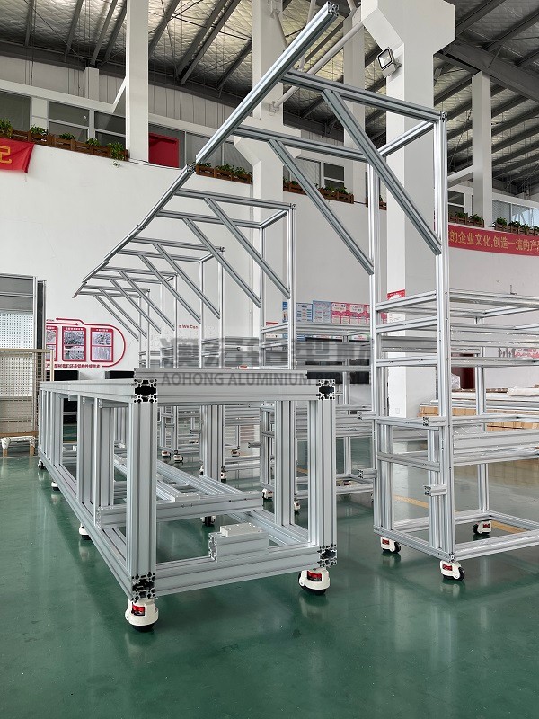 設備鋁型材框架有哪些常見的連接方法？